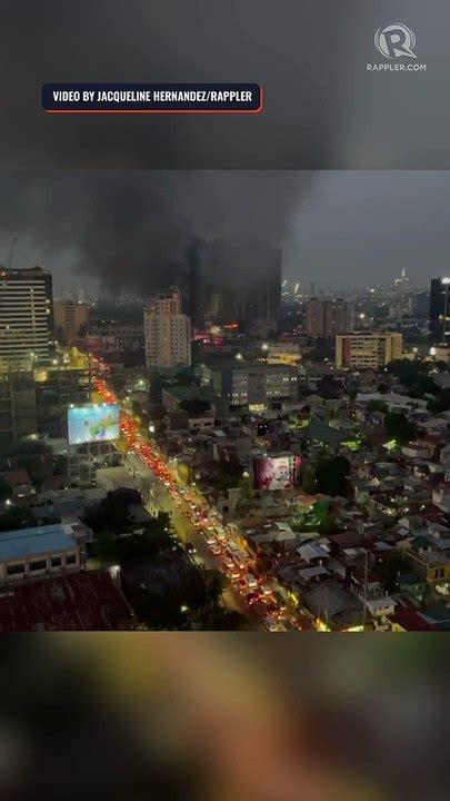 breaking news, cebu fire today|Huge fire breaks out in Cebu City condo .